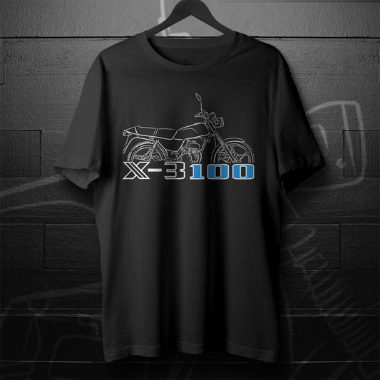 Suzuki X3 Inspired T-Shirt - Motorcycle Tee Shirt for Riders