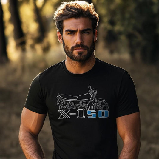 Suzuki X1 & ZR50 1979 - 1983 Inspired T-Shirt - Motorcycle Tee Shirt for Riders