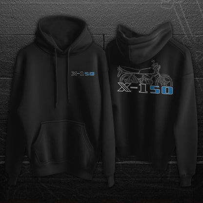 Suzuki X1 & ZR50 1979 - 1983 Inspired Hoodie - Motorcycle Sweatshirt for Riders