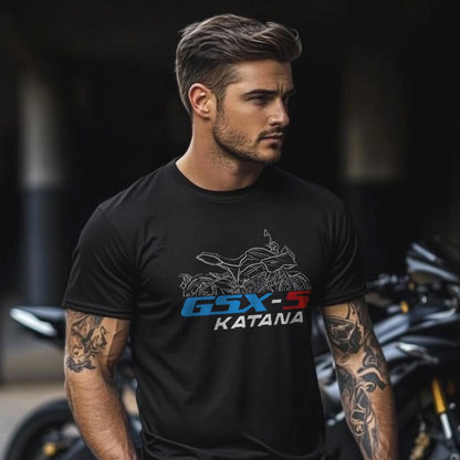 Suzuki GSX-S1000S Katana Inspired T-Shirt - Motorcycle Tee Shirt for Riders