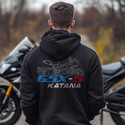 Suzuki GSX-S1000S Katana Inspired Hoodie - Motorcycle Sweatshirt for Riders