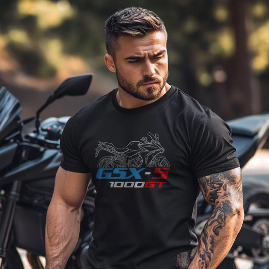 Suzuki GSX-S 1000 GT & GT+ Plus Inspired T-Shirt - Motorcycle Tee Shirt for Riders