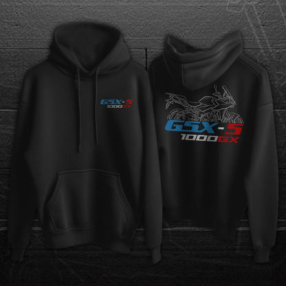 Suzuki GSX-S1000 GX & GX+ Plus Inspired Hoodie - Motorcycle Sweatshirt for Riders