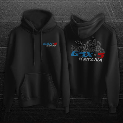 Suzuki GSX-S1000S Katana Inspired Hoodie - Motorcycle Sweatshirt for Riders