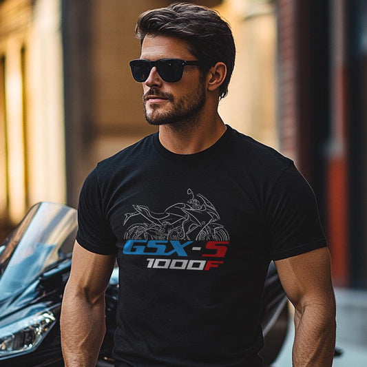 Suzuki GSX-S 1000F Inspired T-Shirt - Motorcycle Tee Shirt for Riders