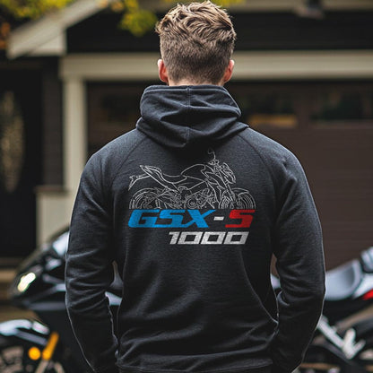 Suzuki GSX-S 1000 Inspired Hoodie - Motorcycle Sweatshirt for Riders