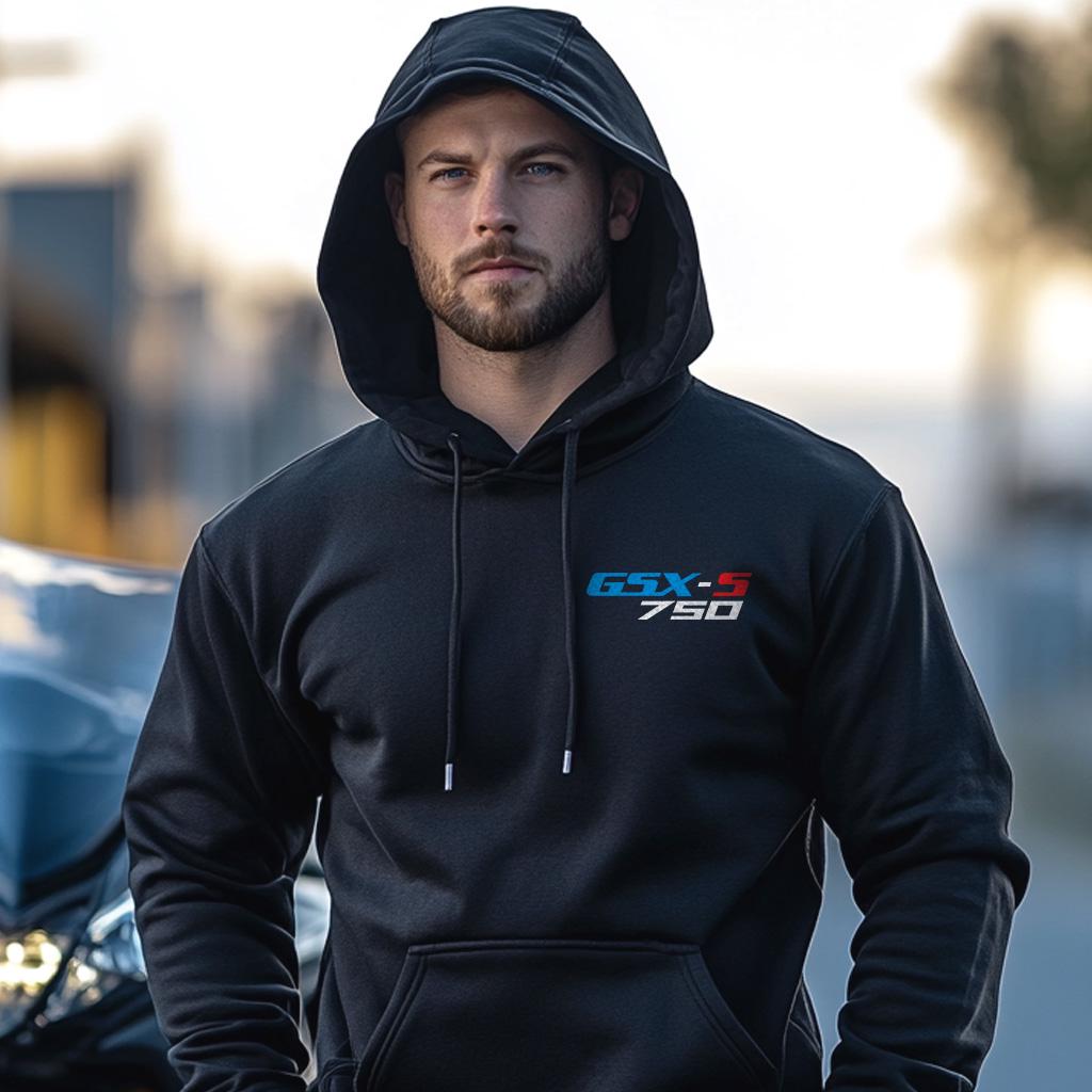 Suzuki GSX-S 750 Inspired Hoodie - Motorcycle Sweatshirt for Riders