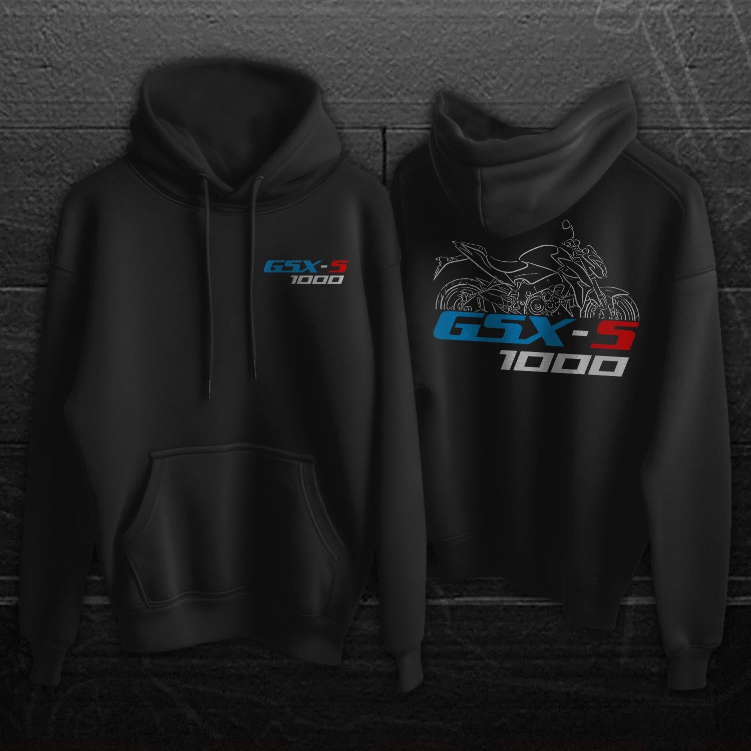 Suzuki GSX-S 1000 Inspired Hoodie - Motorcycle Sweatshirt for Riders