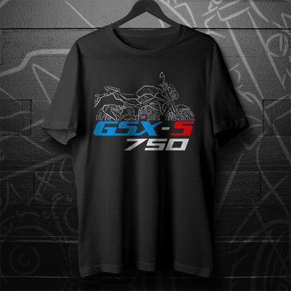 Suzuki GSX-S 750 Inspired T-Shirt - Motorcycle Tee Shirt for Riders