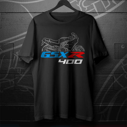 Suzuki GSX-R400 Inspired T-Shirt - Motorcycle Tee Shirt for Riders