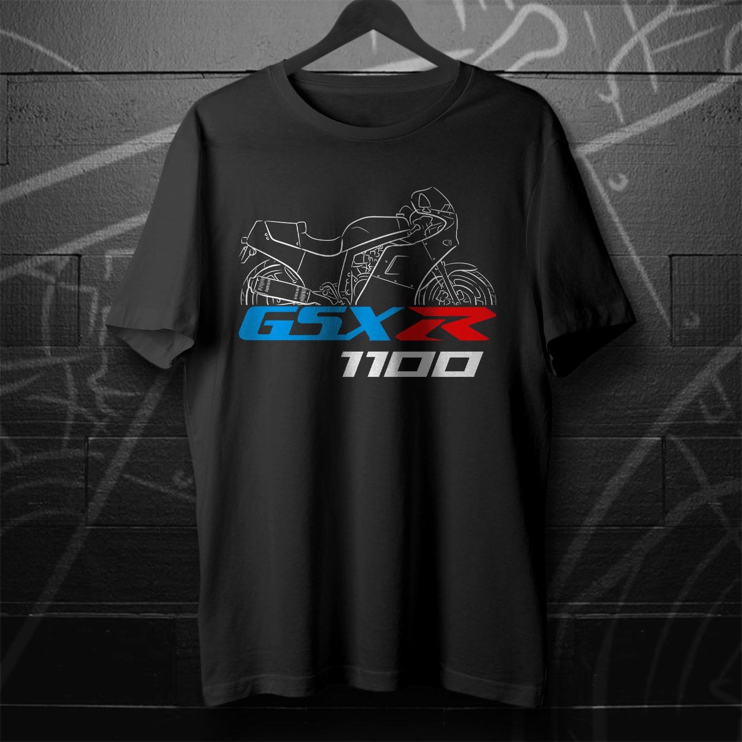 Suzuki GSX-R 1100 Inspired T-Shirt - Motorcycle Tee Shirt for Riders
