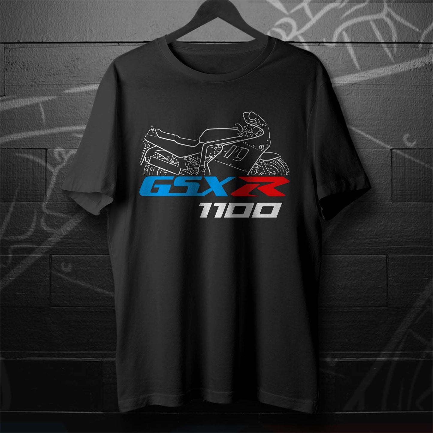 Suzuki GSX-R 1100 Inspired T-Shirt - Motorcycle Tee Shirt for Riders