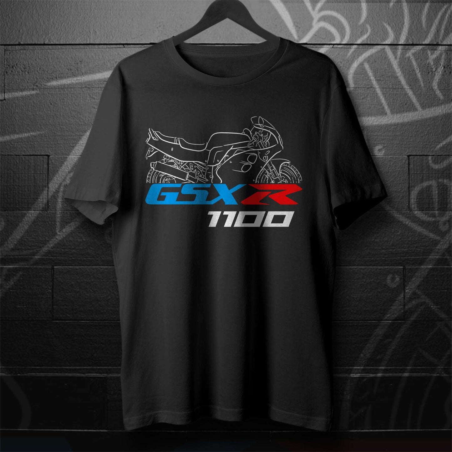 Suzuki GSX-R 1100 Inspired T-Shirt - Motorcycle Tee Shirt for Riders