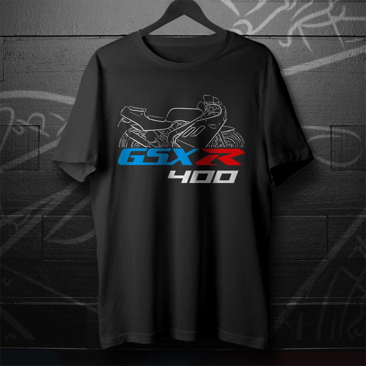 Suzuki GSX-R400 Inspired T-Shirt - Motorcycle Tee Shirt for Riders