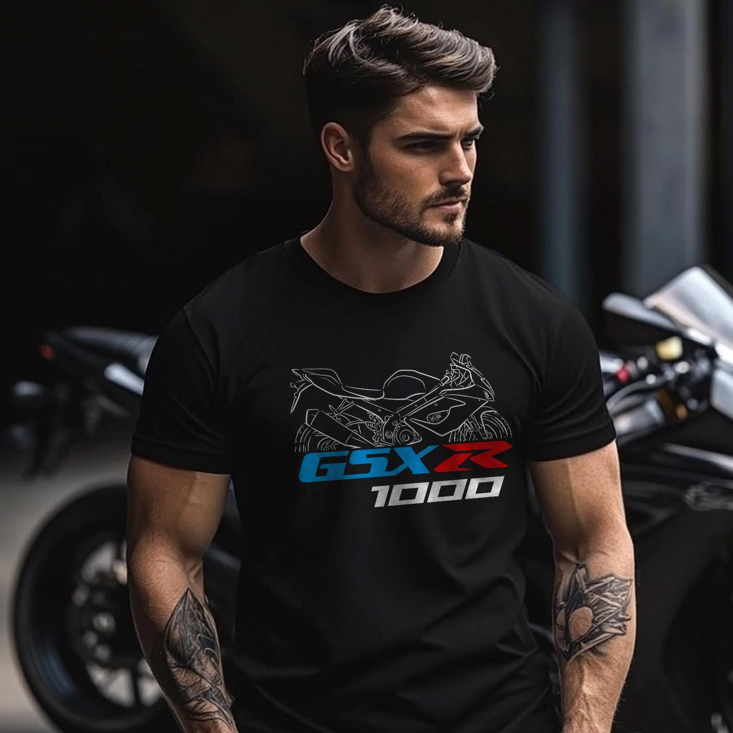 Suzuki GSX-R 1000 Inspired T-Shirt - Motorcycle Tee Shirt for Riders