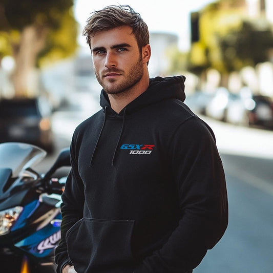 Suzuki GSX-R 1000 Inspired Hoodie - Motorcycle Sweatshirt for Riders