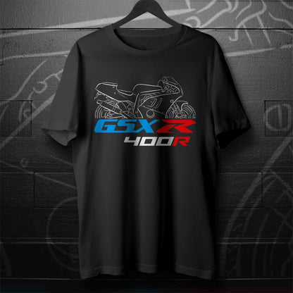 Suzuki GSX-R400 Inspired T-Shirt - Motorcycle Tee Shirt for Riders