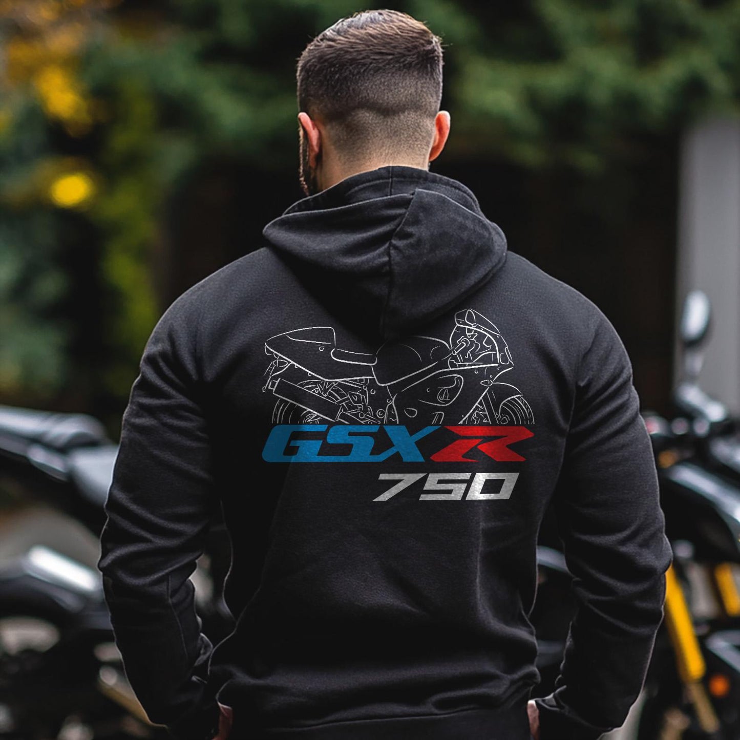 Suzuki GSX-R 750 1985 - 1991 Inspired Hoodie - Motorcycle Sweatshirt for Riders