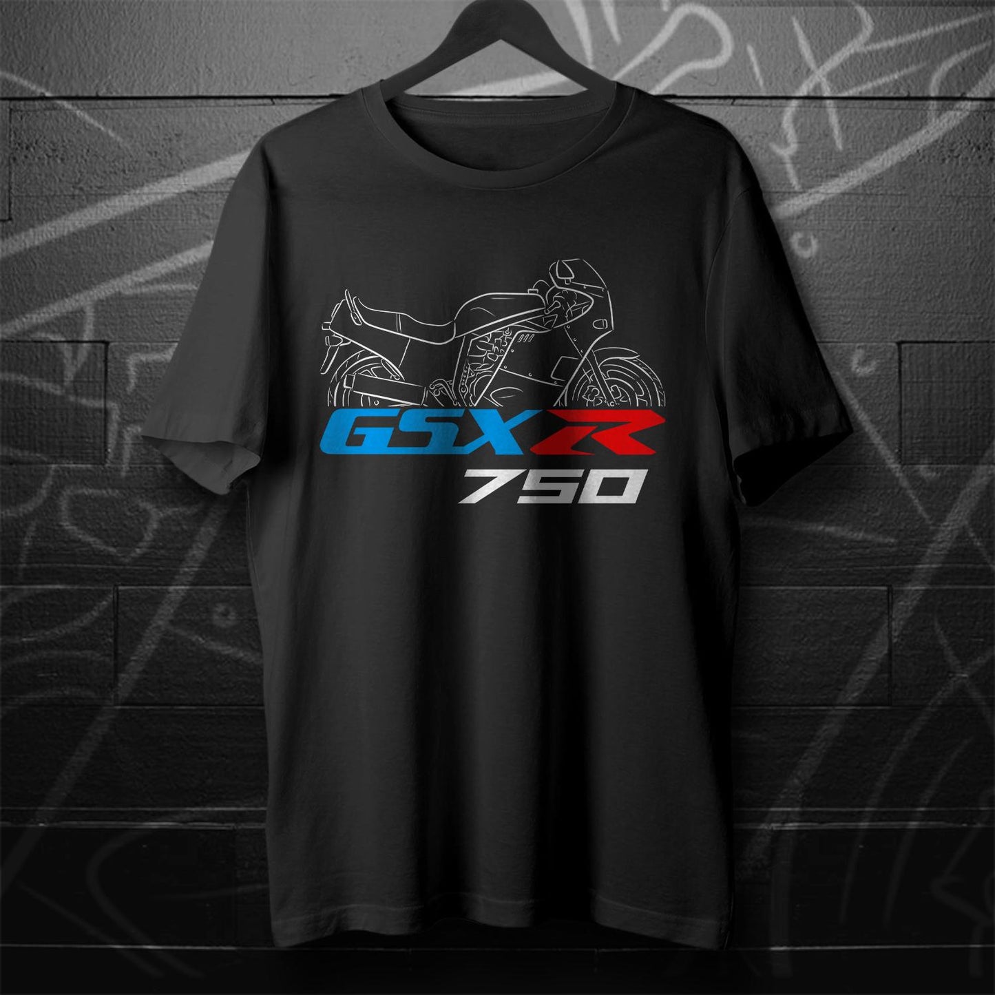 Suzuki GSX-R 750 1985 - 1991 Inspired T-Shirt - Motorcycle Tee Shirt for Riders