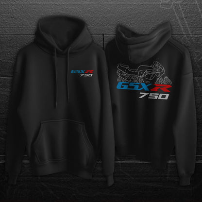 Suzuki GSX-R 750 1992 - 2025 Inspired Hoodie - Motorcycle Sweatshirt for Riders