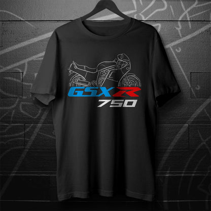 Suzuki GSX-R 750 1985 - 1991 Inspired T-Shirt - Motorcycle Tee Shirt for Riders