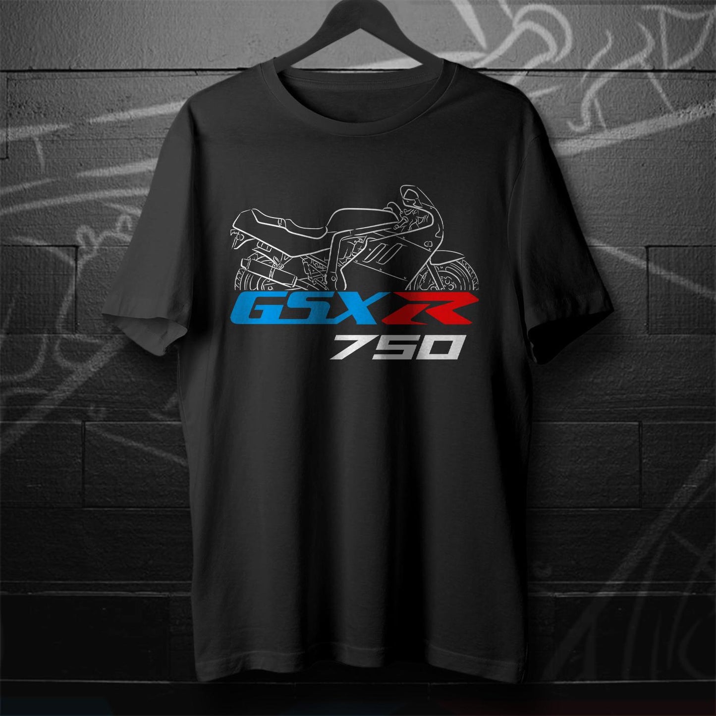 Suzuki GSX-R 750 1985 - 1991 Inspired T-Shirt - Motorcycle Tee Shirt for Riders