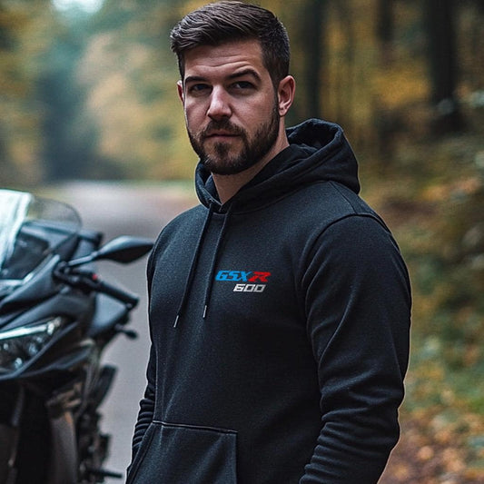 Suzuki GSX-R 600 Inspired Hoodie - Motorcycle Sweatshirt