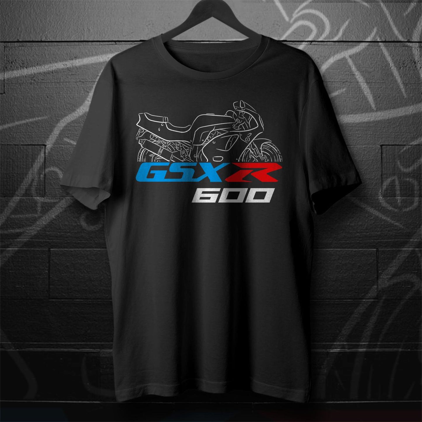 Suzuki GSX-R 600 Inspired T-Shirt - Motorcycle Tee Shirt for Riders