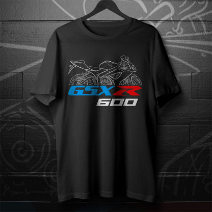 Suzuki GSX-R 600 Inspired T-Shirt - Motorcycle Tee Shirt for Riders