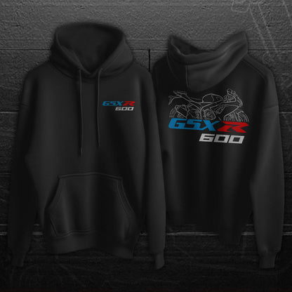 Suzuki GSX-R 600 Inspired Hoodie - Motorcycle Sweatshirt