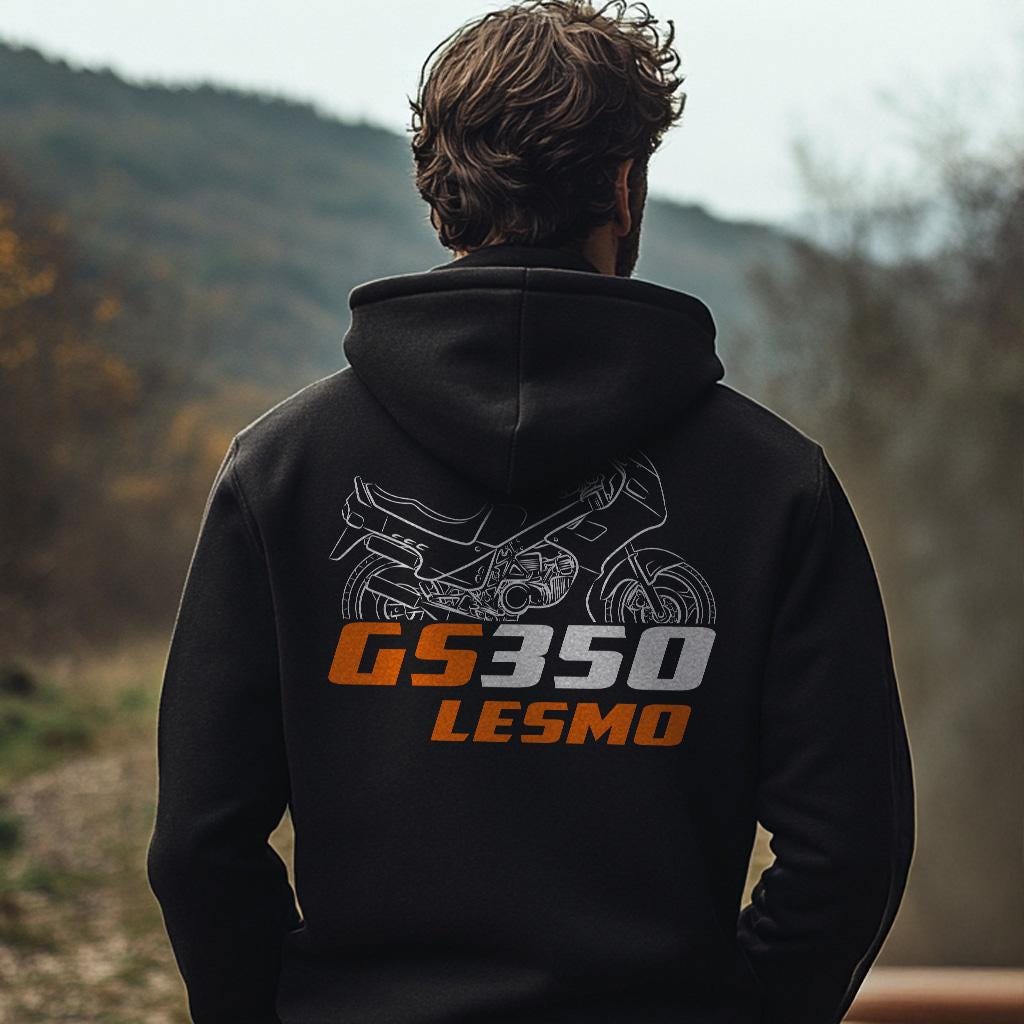 Laverda GS Lesmo 350 1986 Inspired Hoodie - Motorcycle Sweatshirt for Riders