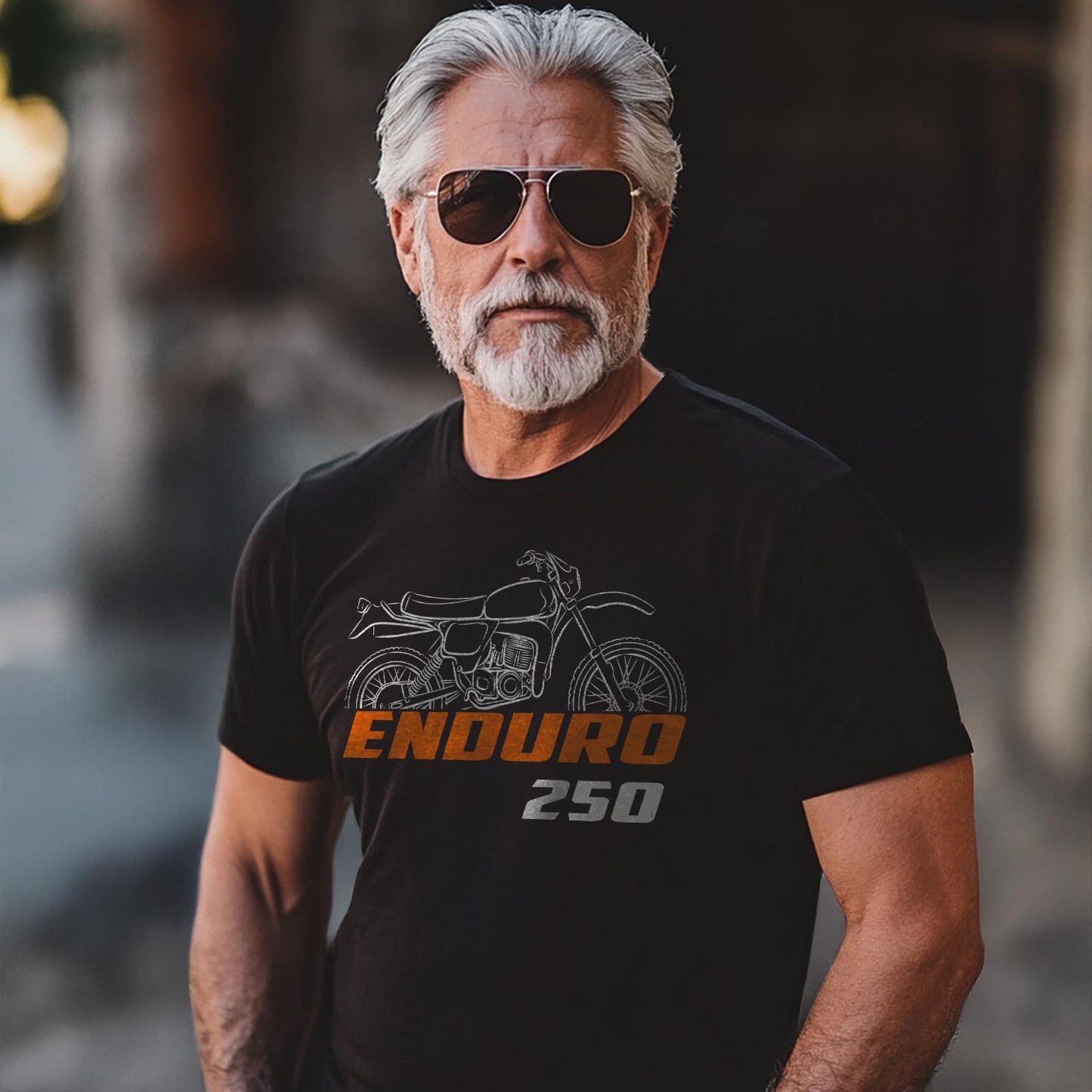 Laverda 250 Enduro Inspired T-Shirt - Motorcycle Tee Shirt for Riders