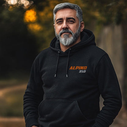 Laverda 350 Alpino 1978 - 1981 Inspired Hoodie - Motorcycle Sweatshirt for Riders