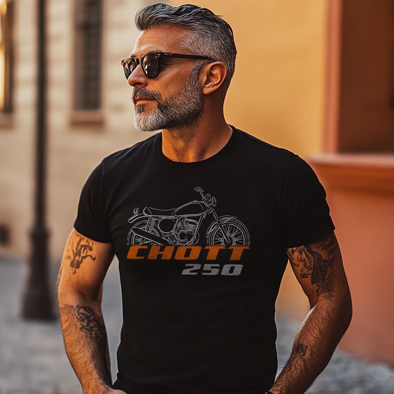 Laverda 250 Chott 1974 - 1976 Inspired T-Shirt - Motorcycle Tee Shirt for Riders