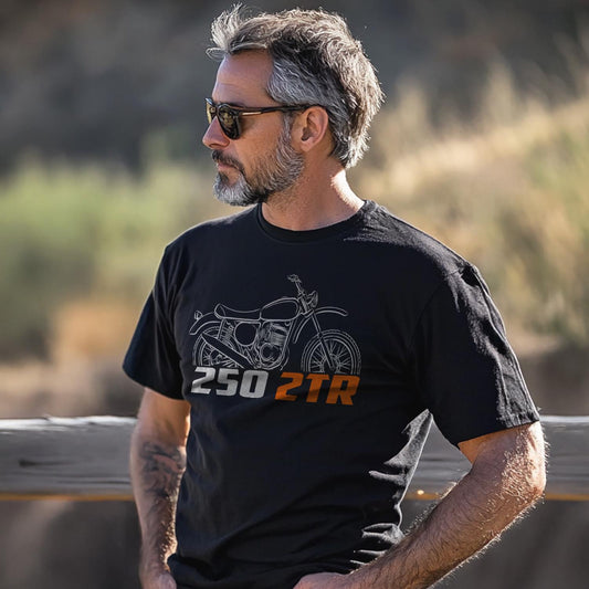 Laverda 250 2TR 1976 - 1977 Inspired T-Shirt - Motorcycle Tee Shirt for Riders