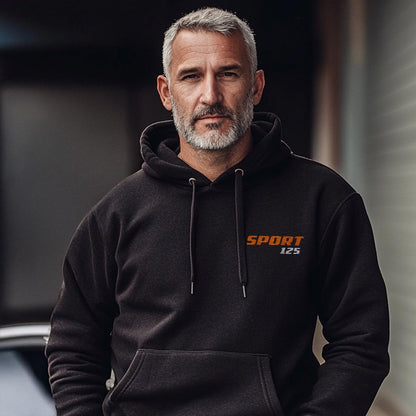 Laverda 125 Sport 1965 Inspired Hoodie - Motorcycle Sweatshirt for Riders