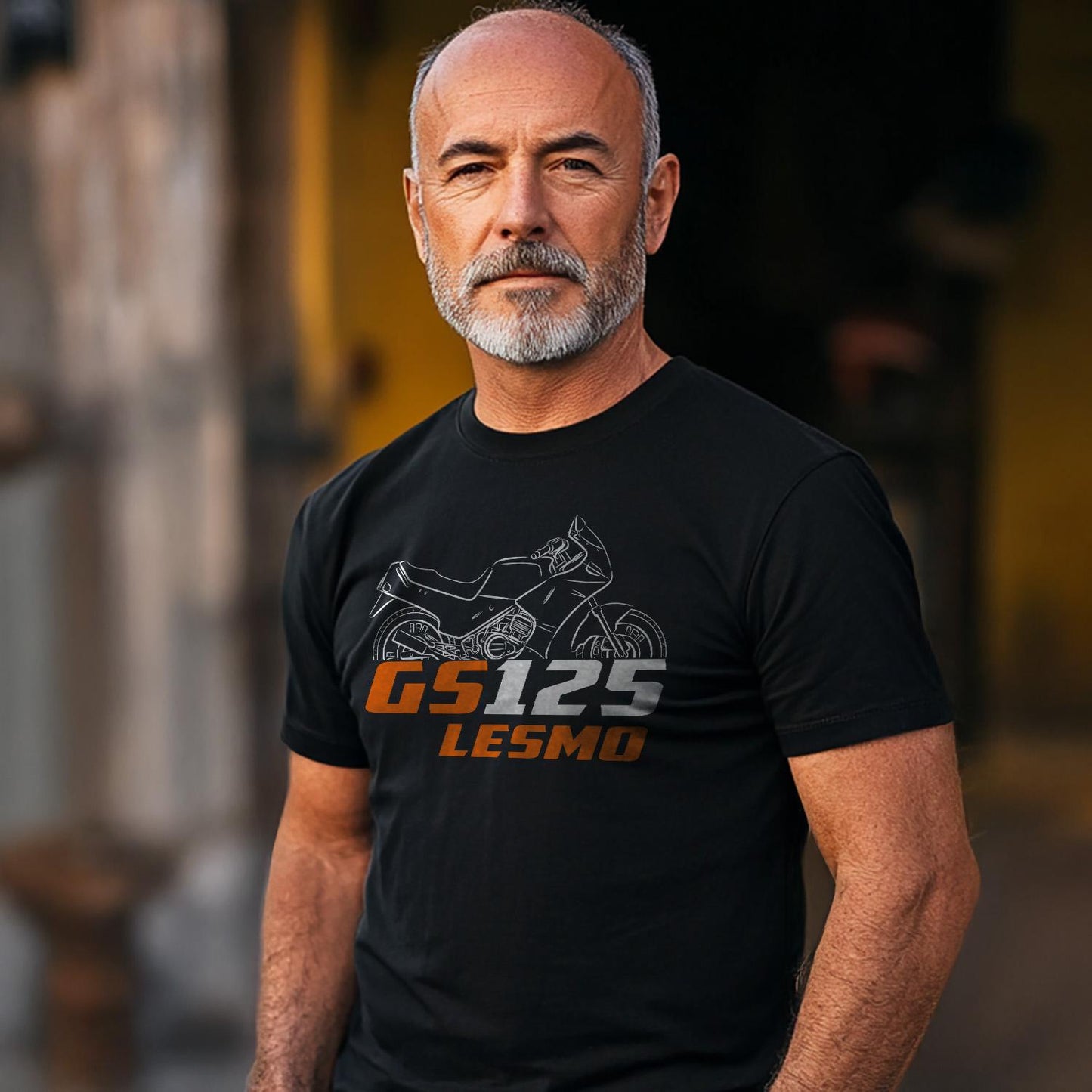 Laverda 125 GS Lesmo 1986 - 1989 Inspired T-Shirt - Motorcycle Tee Shirt for Riders