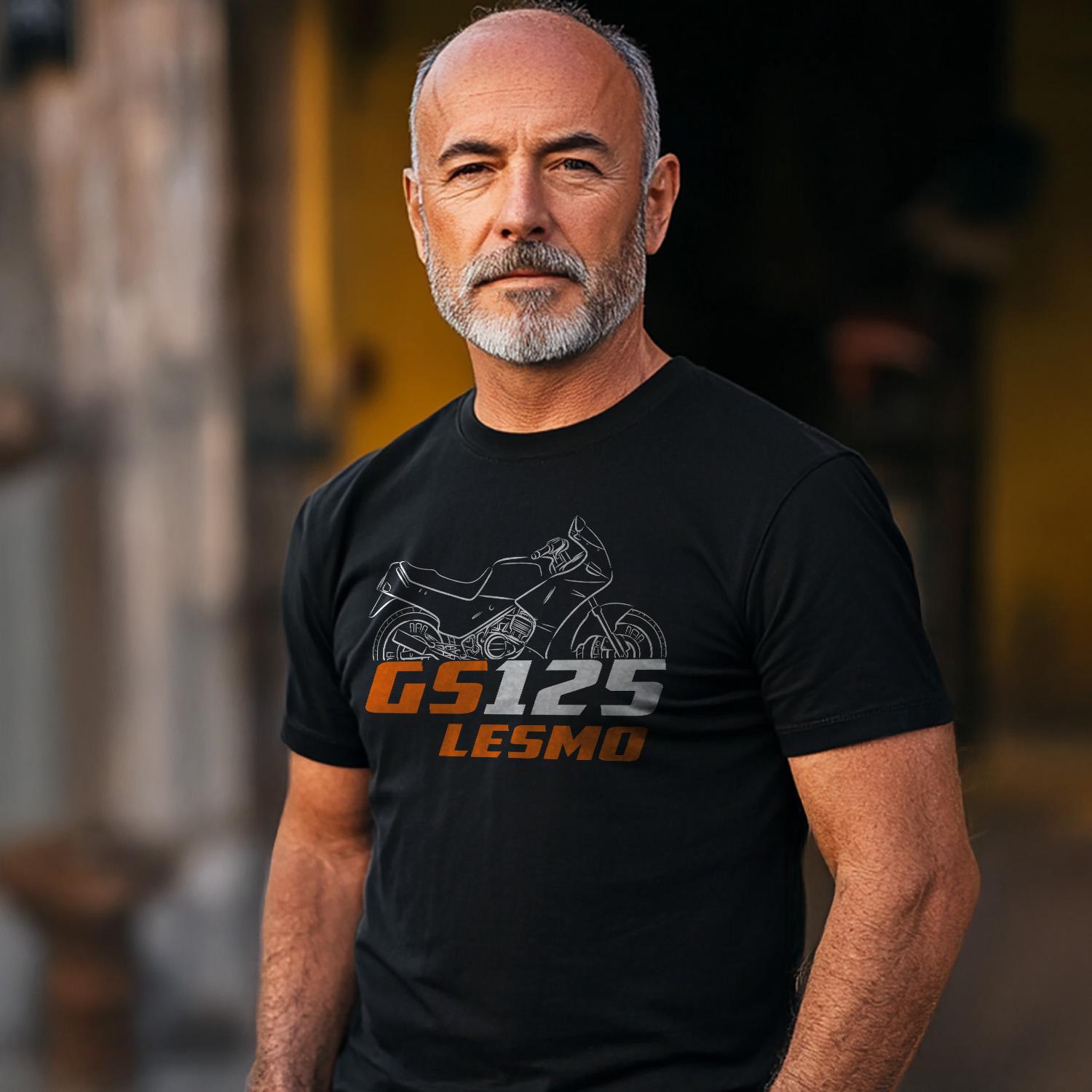 Laverda 125 GS Lesmo 1986 - 1989 Inspired T-Shirt - Motorcycle Tee Shirt for Riders