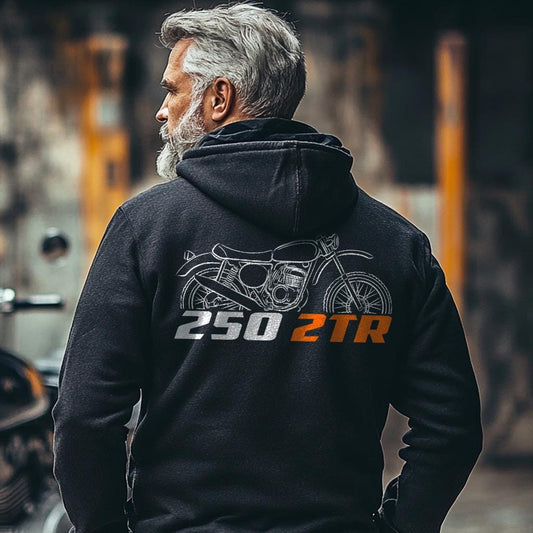 Laverda 250 2TR 1976 - 1977 Inspired Hoodie - Motorcycle Sweatshirt for Riders