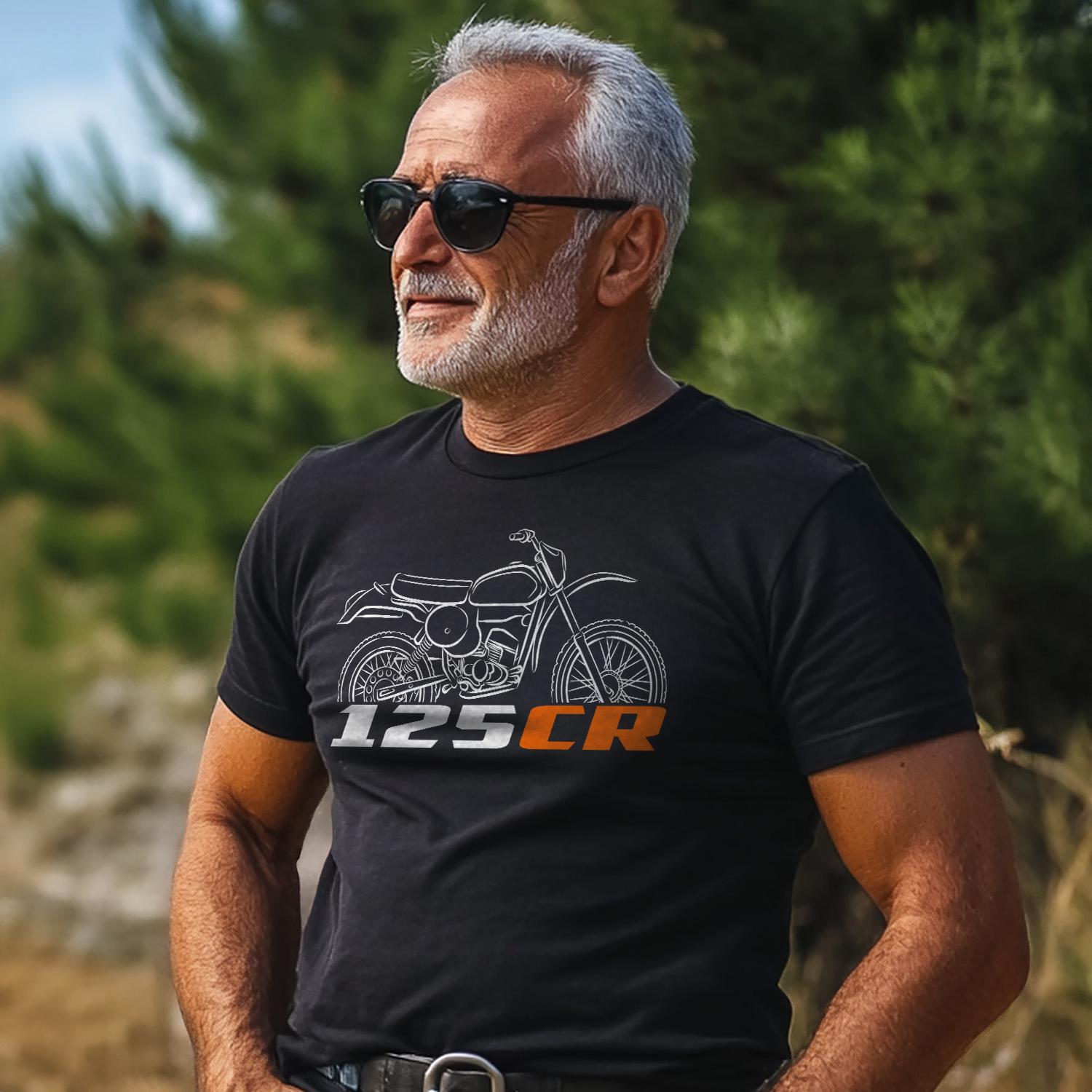 Laverda 125CR 1975 - 1976 Inspired T-Shirt - Motorcycle Tee Shirt for Riders