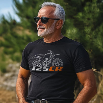 Laverda 125CR 1975 - 1976 Inspired T-Shirt - Motorcycle Tee Shirt for Riders