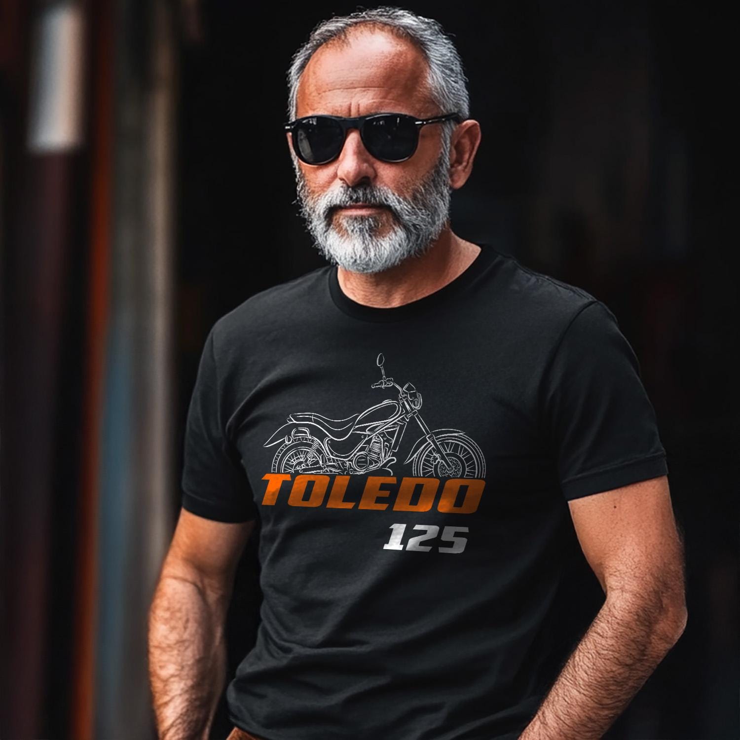 Laverda 125 Toledo 1989 Inspired T-Shirt - Motorcycle Tee Shirt for Riders