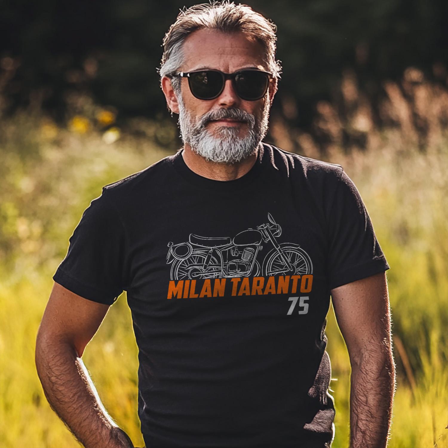 Laverda Milan Taranto 75 1952 - 1960 Inspired T-Shirt - Motorcycle Tee Shirt for Riders