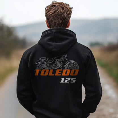 Laverda 125 Toledo 1989 Inspired Hoodie - Motorcycle Sweatshirt for Riders