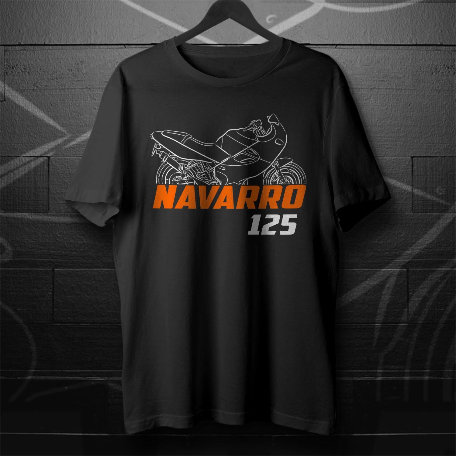 Laverda 125 Navarro 1990 - 1992 Inspired T-Shirt - Motorcycle Tee Shirt for Riders