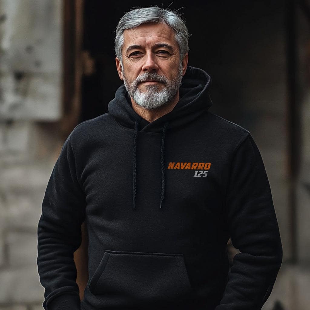 Laverda 125 Navarro 1990 - 1992 Inspired Hoodie - Motorcycle Sweatshirt for Riders