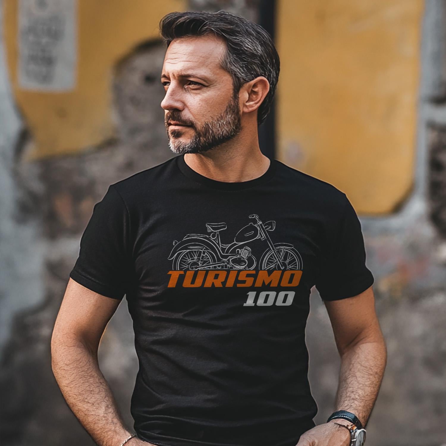 Laverda Turismo 100 1951 - 1952 Inspired T-Shirt - Motorcycle Tee Shirt for Riders