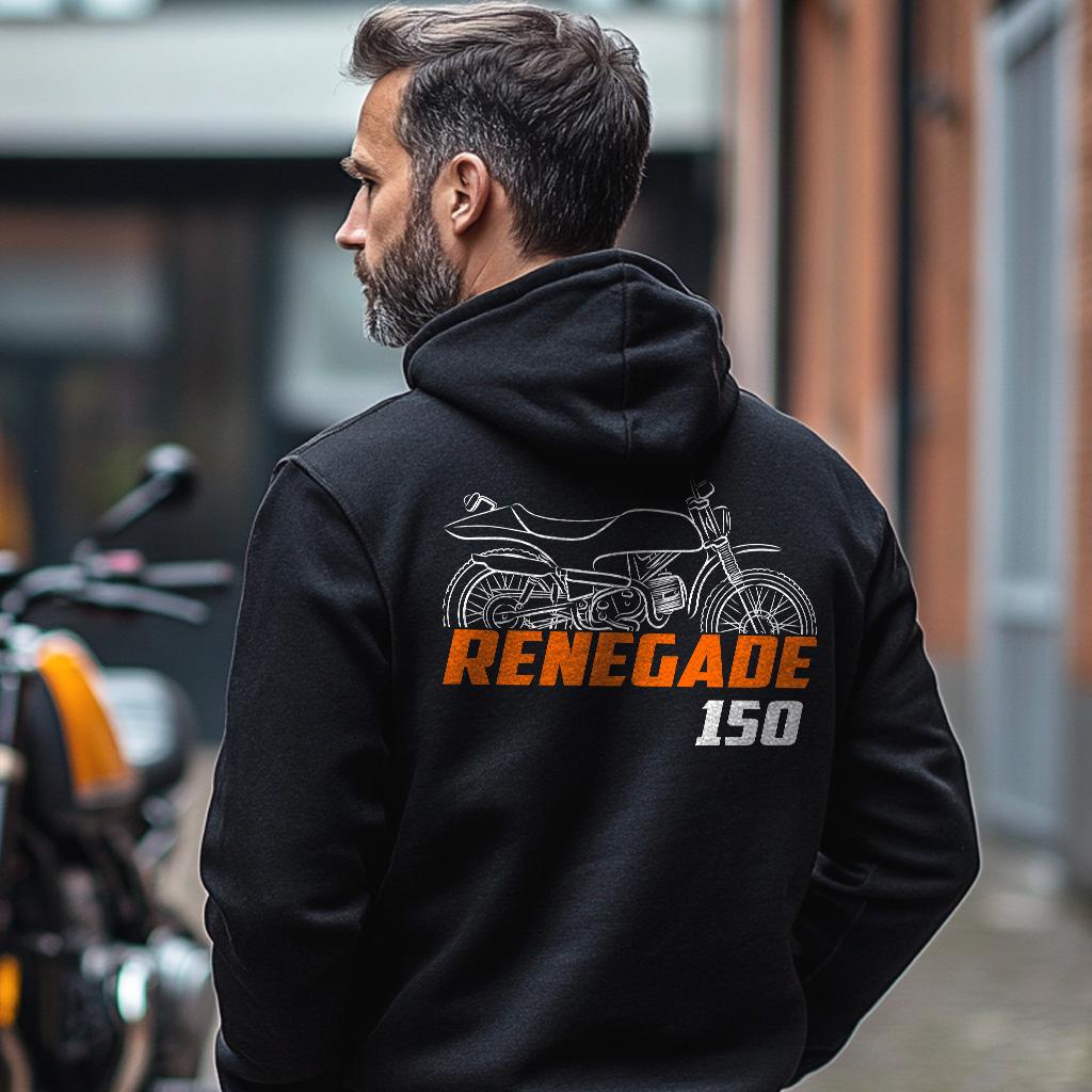 Laverda 150 Renegade 1968 - 1970 Inspired Hoodie - Motorcycle Sweatshirt for Riders