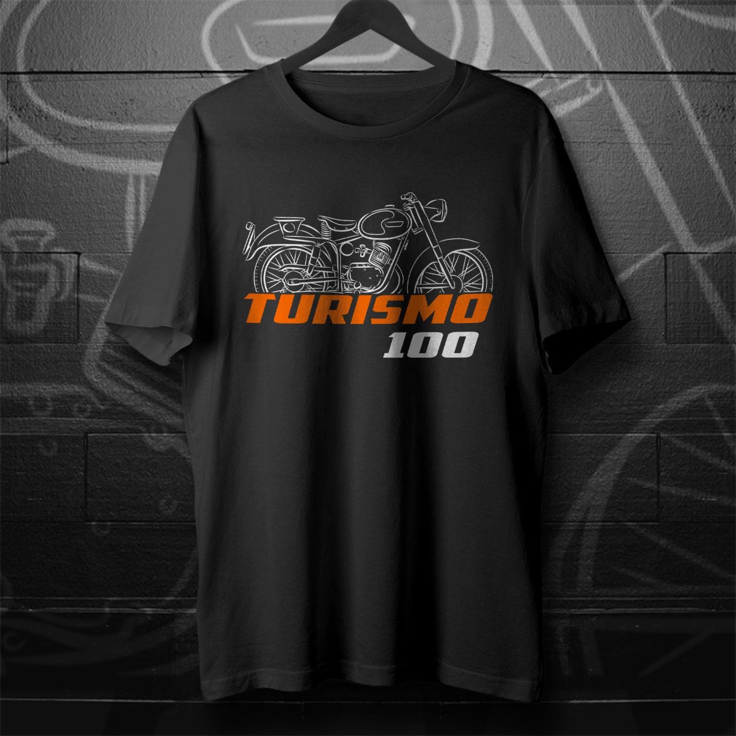 Laverda Turismo 100 1951 - 1952 Inspired T-Shirt - Motorcycle Tee Shirt for Riders