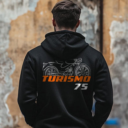 Laverda Turismo 75 1949 - 1960 Inspired Hoodie - Motorcycle Sweatshirt for Riders